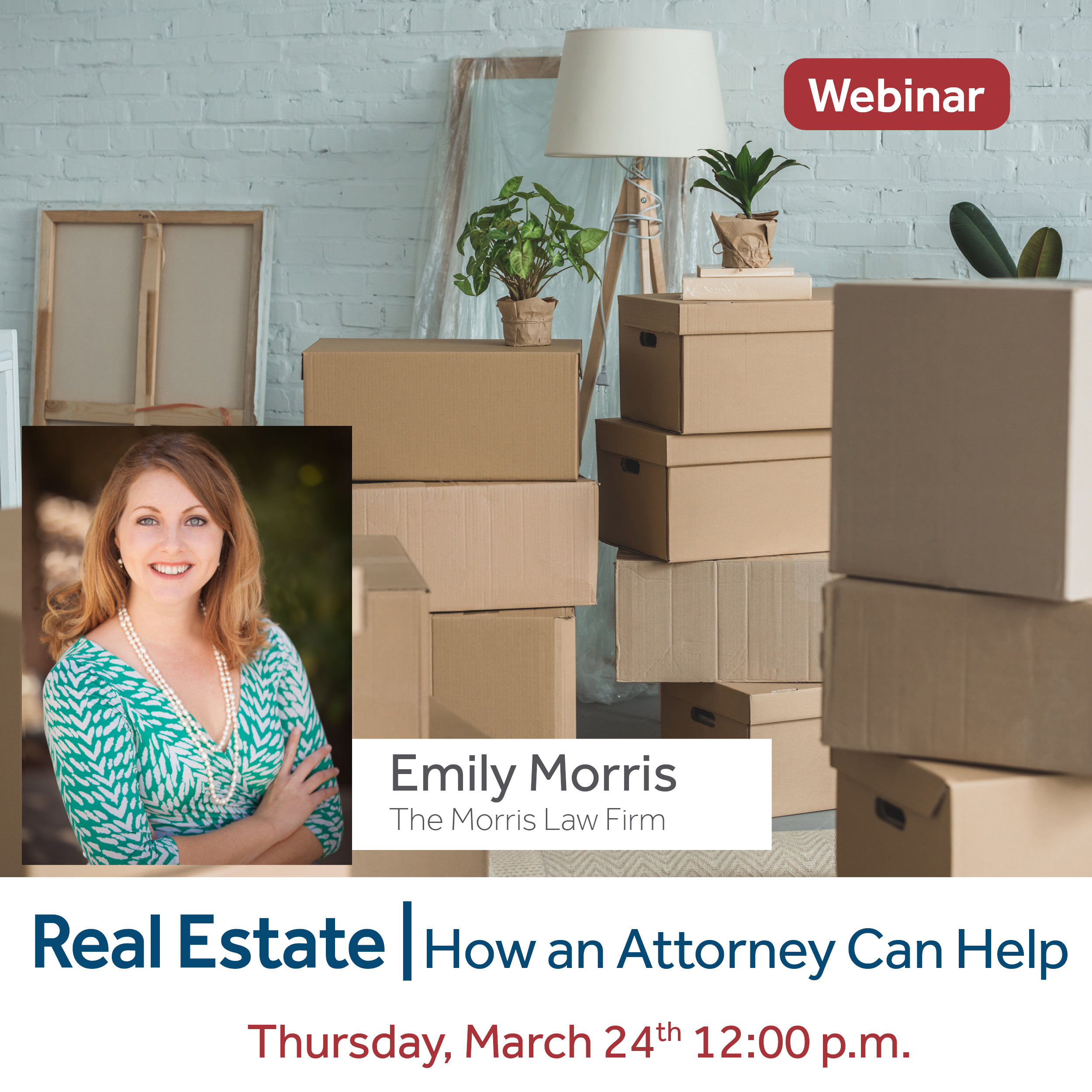Headshot of Real Estate Attorney, Emily Morris